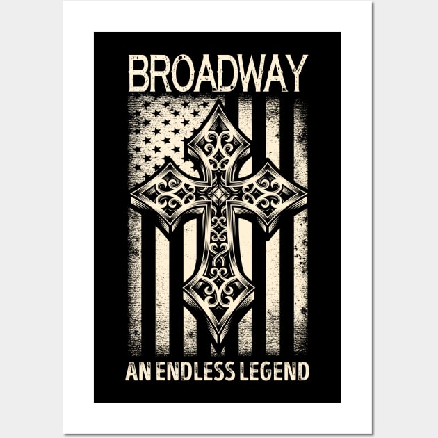 BROADWAY Wall Art by ALEXANDRA PIVOVAROVA |